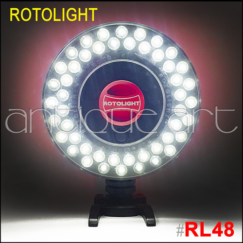 A64 Luz Rotolight Rl48 Led 6 Filtros Para Videografia Foto 