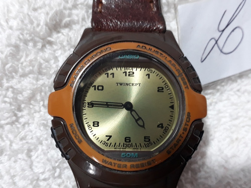 Relógio Casio Twincept Awx 11 - Único E Raro ! (Usado)