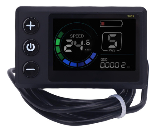 Medidor De Pantalla Para Bicicleta Eléctrica Lcd S869 Dc 24v
