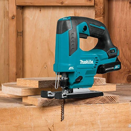 Makita Vj06r1j 2.0ah 12v Max Cxt Kit De Sierra Con Mango Sup