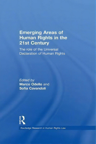 Emerging Areas Of Human Rights In The 21st Century, De Marco Odello. Editorial Taylor Francis Ltd, Tapa Blanda En Inglés