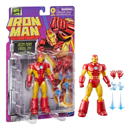 Figura De Acción Marvel Legends Series De Iron Man Model 09