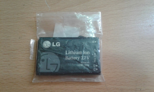 Pila Bateria Celular LG Ip-531e 950mah, 3.7v (nor150)