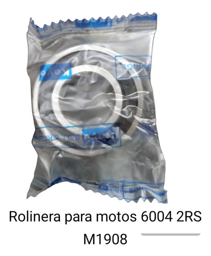 Rolinera Para Motos 6004 2rs M1908