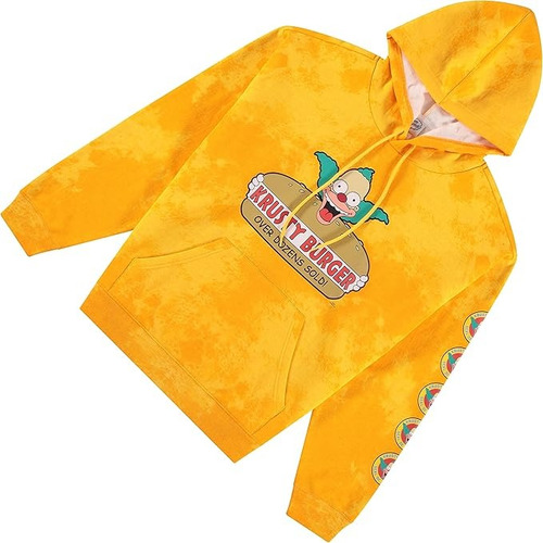 Buzo Hoodie Krusty Burger The Simpsons