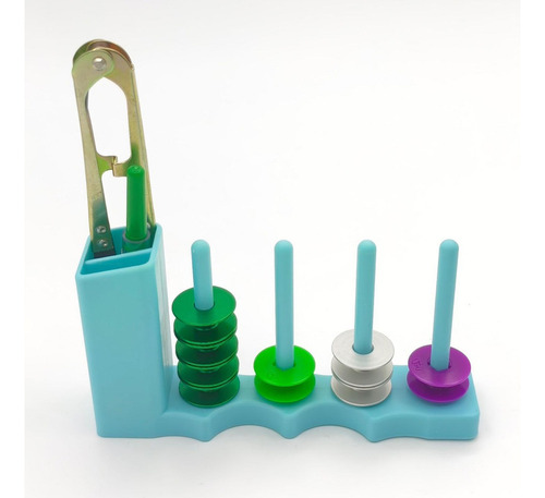 2 Soporte Para Bobina Hilo Organizador Cinta Washi