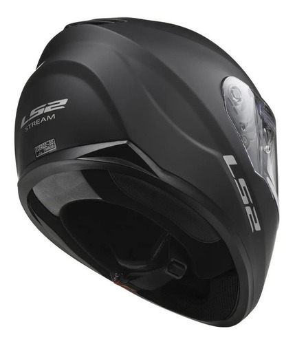 Imagen 3 de 3 de Casco para moto integral LS2 Stream Evo FF320 matt black solid talle M