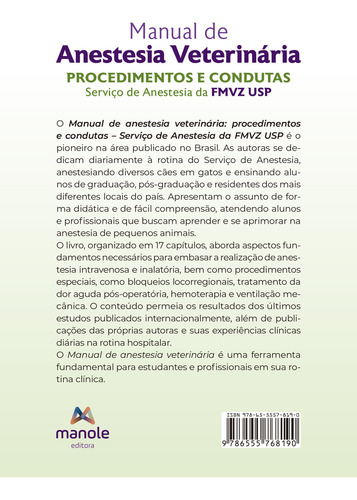 Manual De Anestesia Veterinária