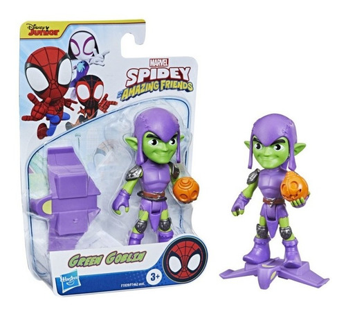 Imagem 1 de 2 de Marvel Spidey Amazing Friends Green Goblin - Hasbro F1462