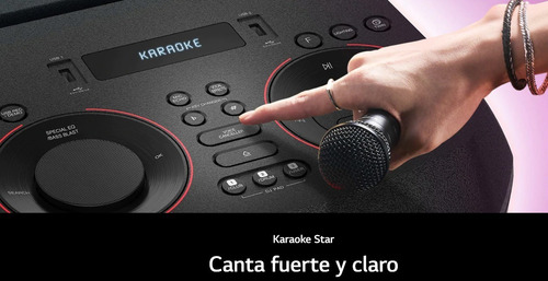 Imagen 7 de 10 de Torre Parlante LG Xboom Rn9 + Microfono Usb Bluetooth