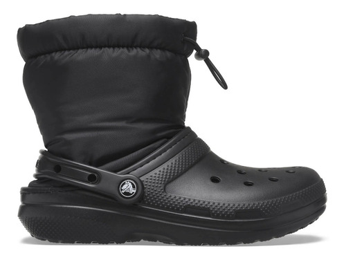 Crocs Classic Lined Neo Puff Boot - Black/black -