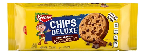 Keebler Galletas Chocolate Cubiertas Grahams 266 Gr