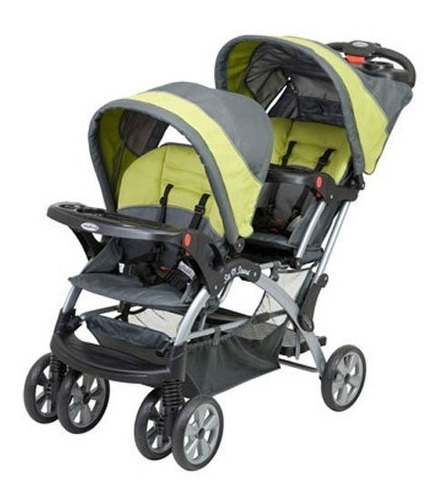 Baby Trend Sit Stand Carbón Coche Doble Gemelar Bebe