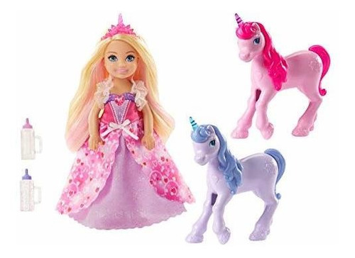 Set De Regalo Barbie Dreamtopia Con Muñeca Princesa Chelsea