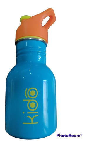 Botella Metalica Kido 335ml Niños Libre Bpa