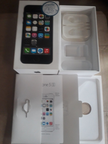 Caja De iPhone 5s Space Gray/gris Especial 64gb 