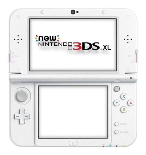 Nintendo New 3DS XL Standard cor  rosa e branco