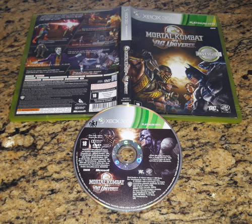 Mortal Kombat Vs Dc Universe Xbox 360 (Usado)