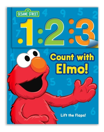 Libro Sesame Street: 1 2 3 Count With Elmo!: A Look, Lift...