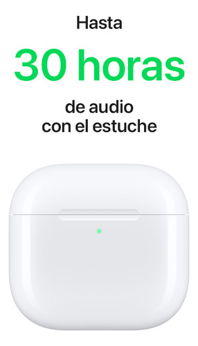 Apple AirPods 4 color blanco - Excelente (Reacondicionado)