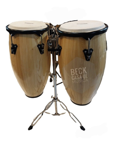 Congas Set Thunder Jbsh2-1zj 11 + 12 Color Madera C/soporte