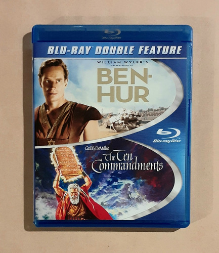 Ben-hur 1959 + Los Diez Mandamientos 1956 - Blu-ray Original