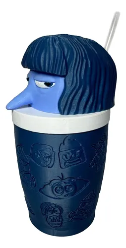 Vaso Conmigo Intensamente Aburrimiento 300 Ml Impresión 3d