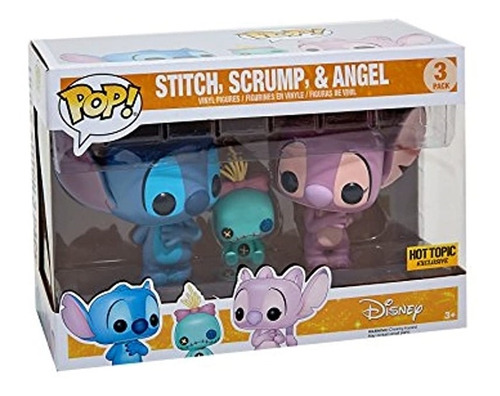 Figura De Accion Funko Pop: Lilo Y Stitch 3 pack Stitch