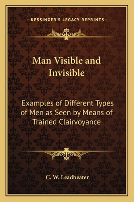 Libro Man Visible And Invisible: Examples Of Different Ty...