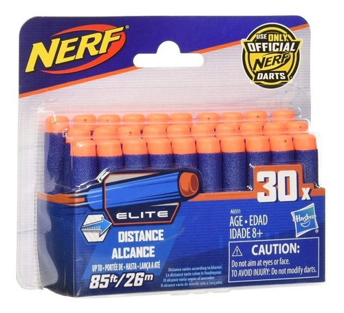 Dardos Nerf Elite - Pack Con 30