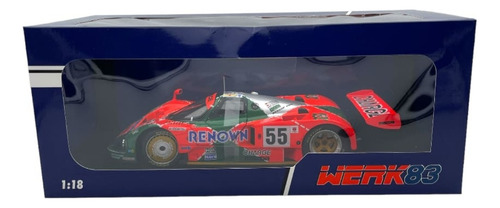 Mazda 787b Werk83 Escala 1/18. Ganador Le Mans 1991 Verde