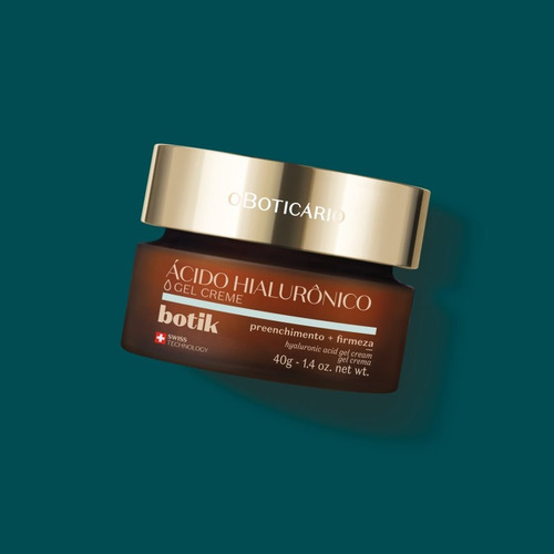 Gel Creme Facial Ácido Hialurônico Botik 40g O Boticário