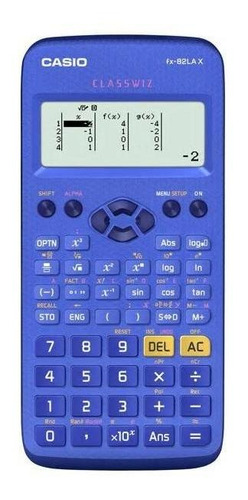 Calculadora Científica Classwiz Fx-82lax 275 Funções Azul