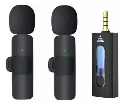 Micrófonos Inalámbricos K35 Auxiliar 3.5mm (2 Mic) (oferta)