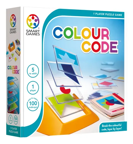 Colour Code - Smart Games - 100 Desafios De Lógica | Frete grátis