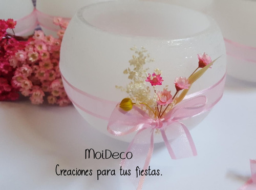 Centros De Mesa Y Souvenirs Velas!!!