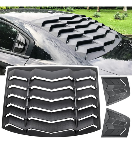 Rearside Window Louver For  Charger 2011-2022 Sxt Gt R/t Sca
