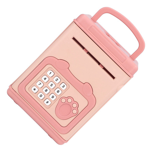 Senha De Impressão Digital Cash Piggy Bank For Kids Auto Scr