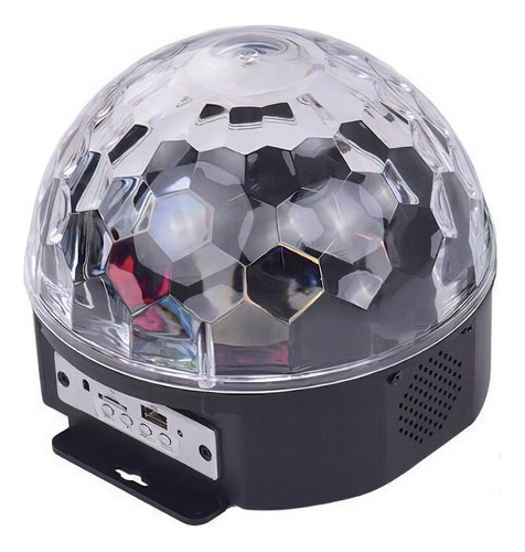 Iluminação De Cores Para Festas Globo Bola Diverção Mp3 Led