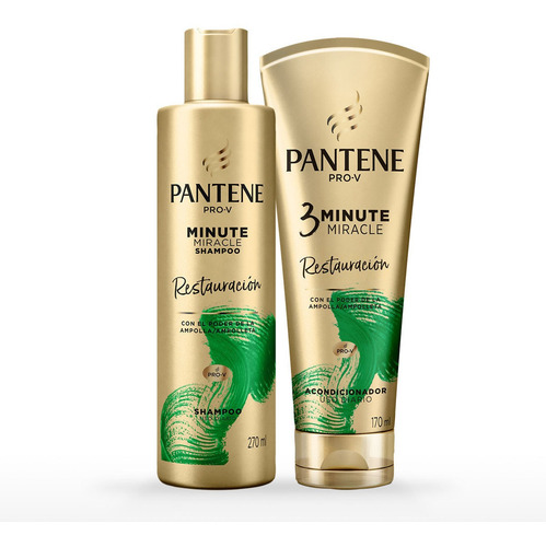 Combo Pantene Minute Miracle - Restauración