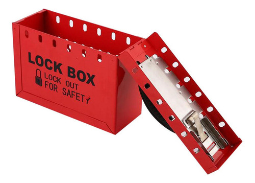 Loto Box Safety Lockout Tagout Lock Armazenamento