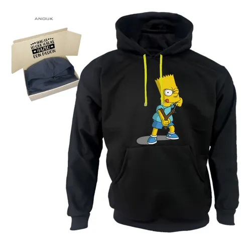 Buzo Chompa Hoodie Estampado Personalizadas Simpsons 06 Buzo Chompa Hoodie Estampado Personalizadas Simpsons 06