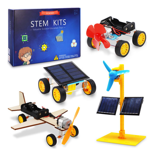 Stem 4 Juego De Motor Solar, Proyectos De Experimento De Cie