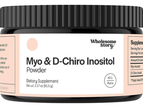 D-chiro +myo Inositol 2000mg Salud Hormonal-reproductiva