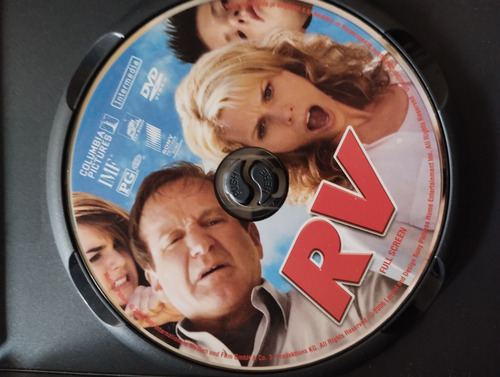 Película Original Rv Dvd Robin Williams Subtitulos En Inglés (Usado)