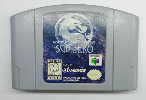 Mortal Kombat Mythologies: Sub-zero Nintendo 64 Retromx (Usado)