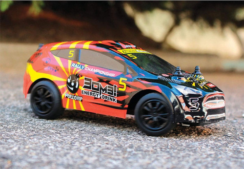 Auto A Control Remoto / Rc Rally Bomb Color Bomb / Rojo
