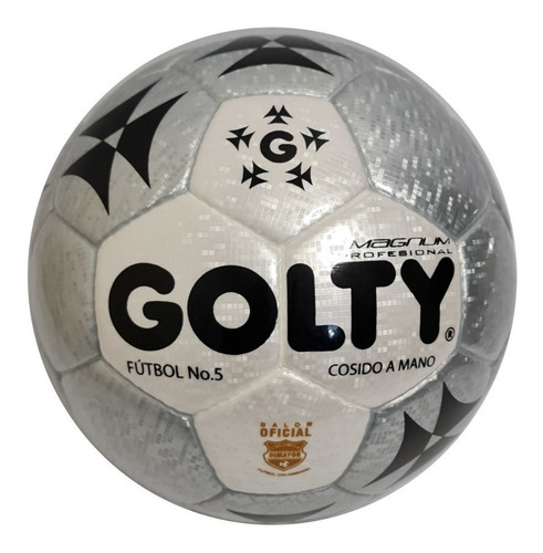 Balón Fútbol Golty Prof Magnum No.5-gris Color Gris