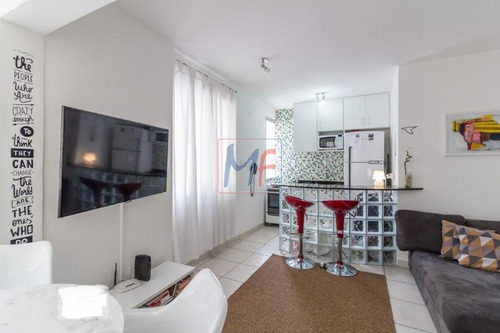 Imagem 8 de 19 de Ref: 2534 - Apartamento Com Fácil Acesso Ao Metrô Marechal Deodoro Bairro Santa Cecilia, Mobiliado, 1 Quarto, Sala, Cozinha, Banheiro 37 M². - 2534