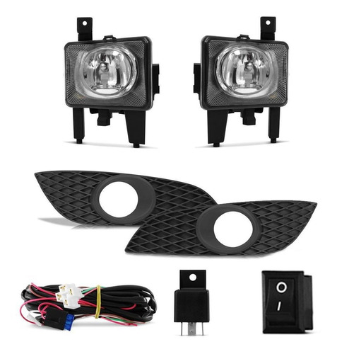 Kit Farol Milha Neblina Auxiliar Vectra 2009 2010 2011 2012